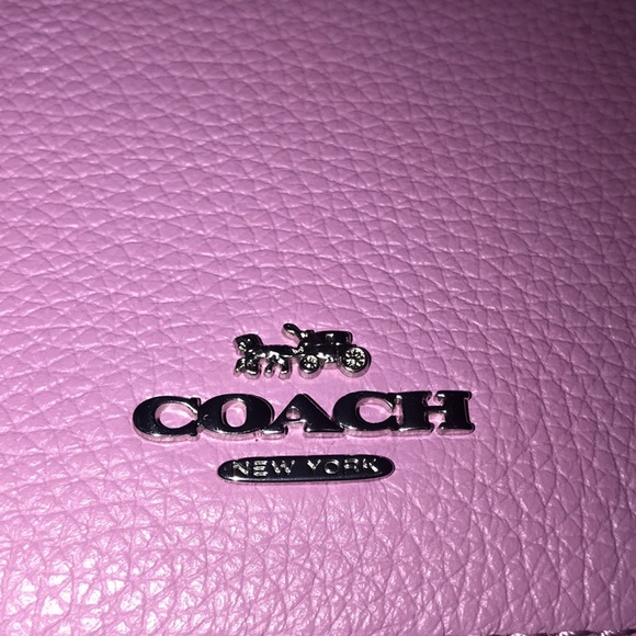 Coach leather fold over crossbody - Picture 11 of 16